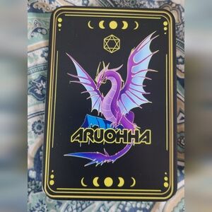 Purple Dragon Graphic Card